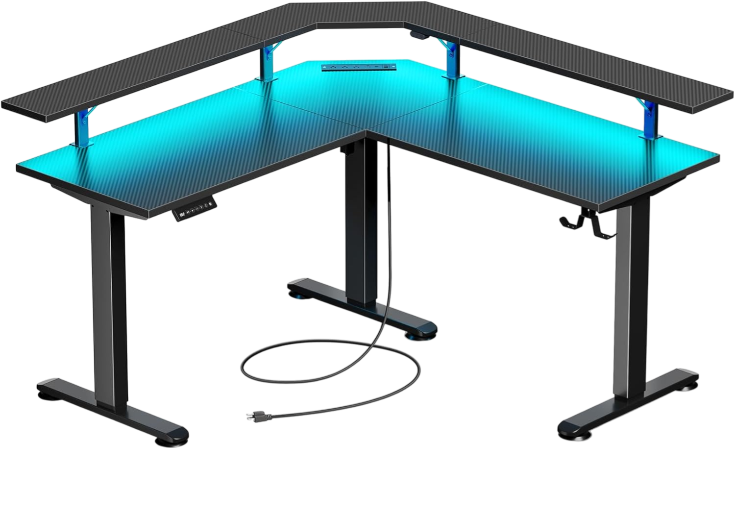 Standing L Shaped Desk