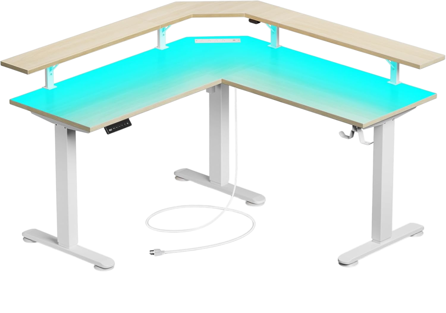 Standing L Shaped Desk