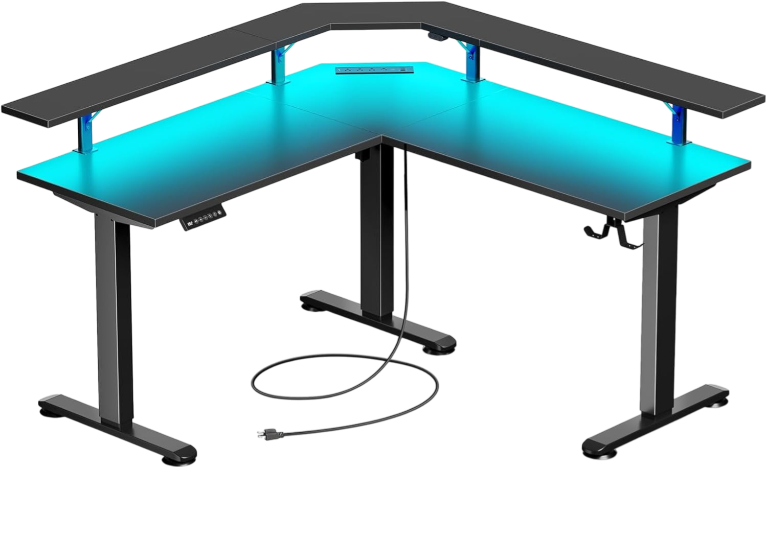 Standing L Shaped Desk