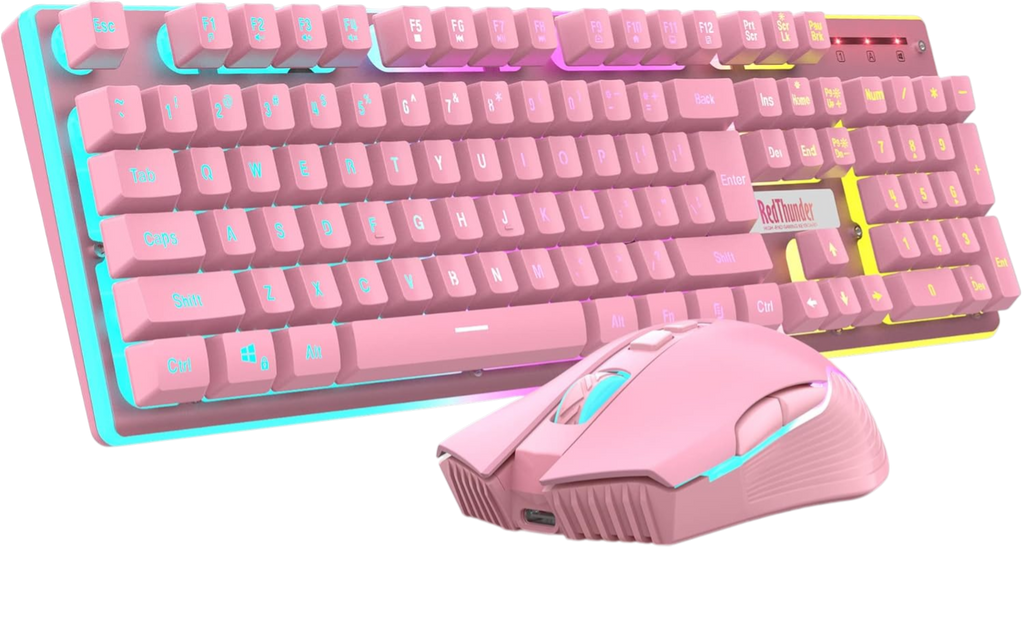 RedThunder K10 RGB Wireless Gaming Keyboard & Mouse