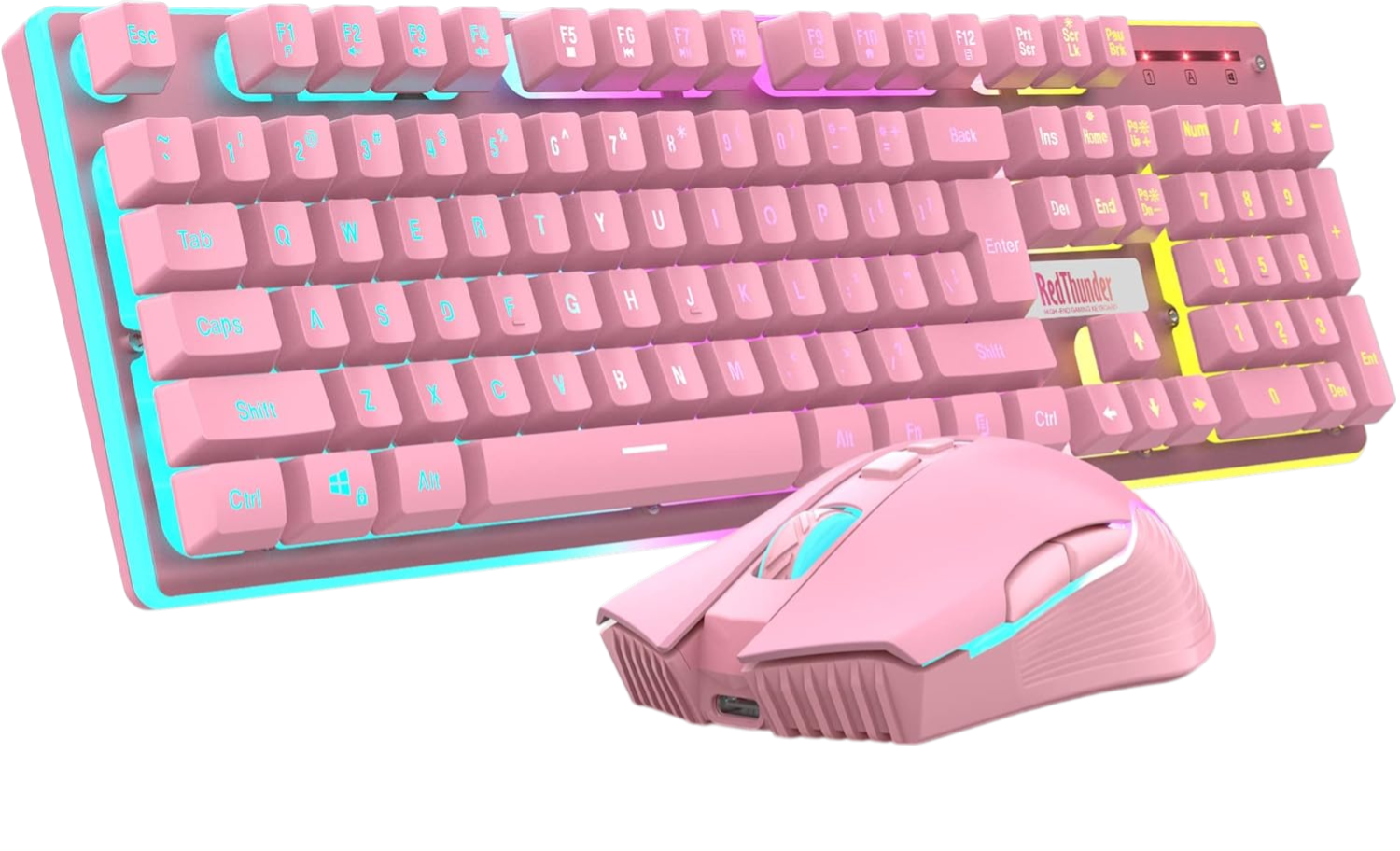 RedThunder K10 RGB Wireless Gaming Keyboard & Mouse