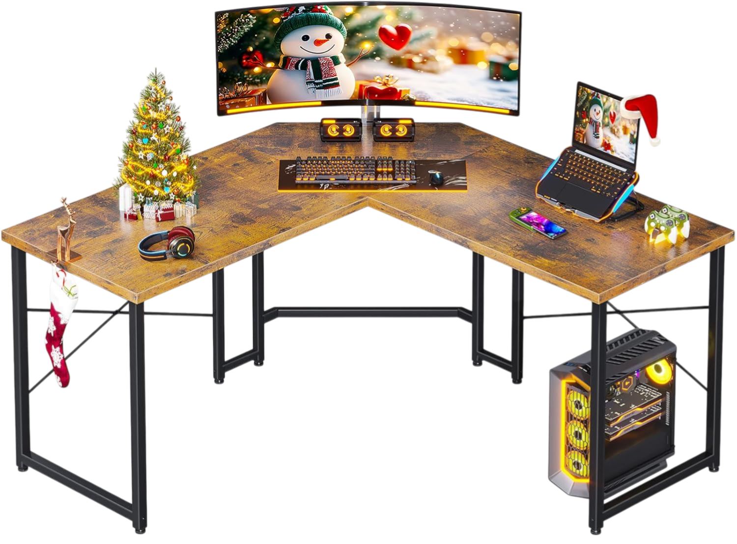 L Shaped Gaming Desk