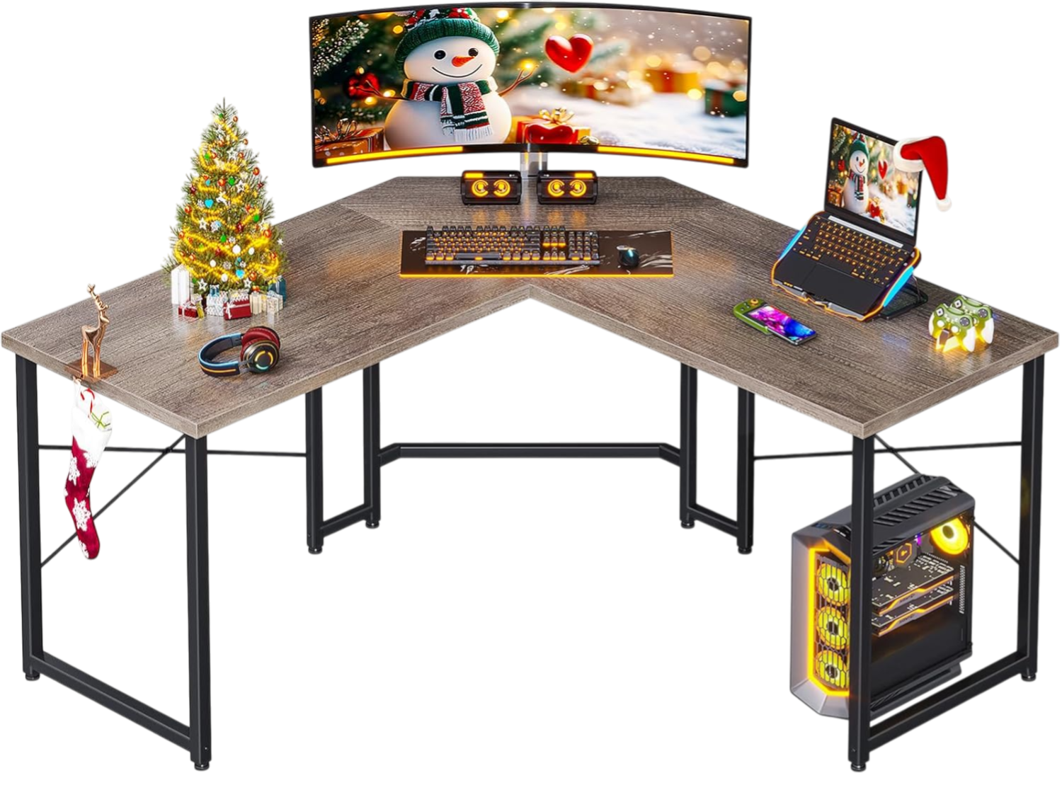 L Shaped Gaming Desk