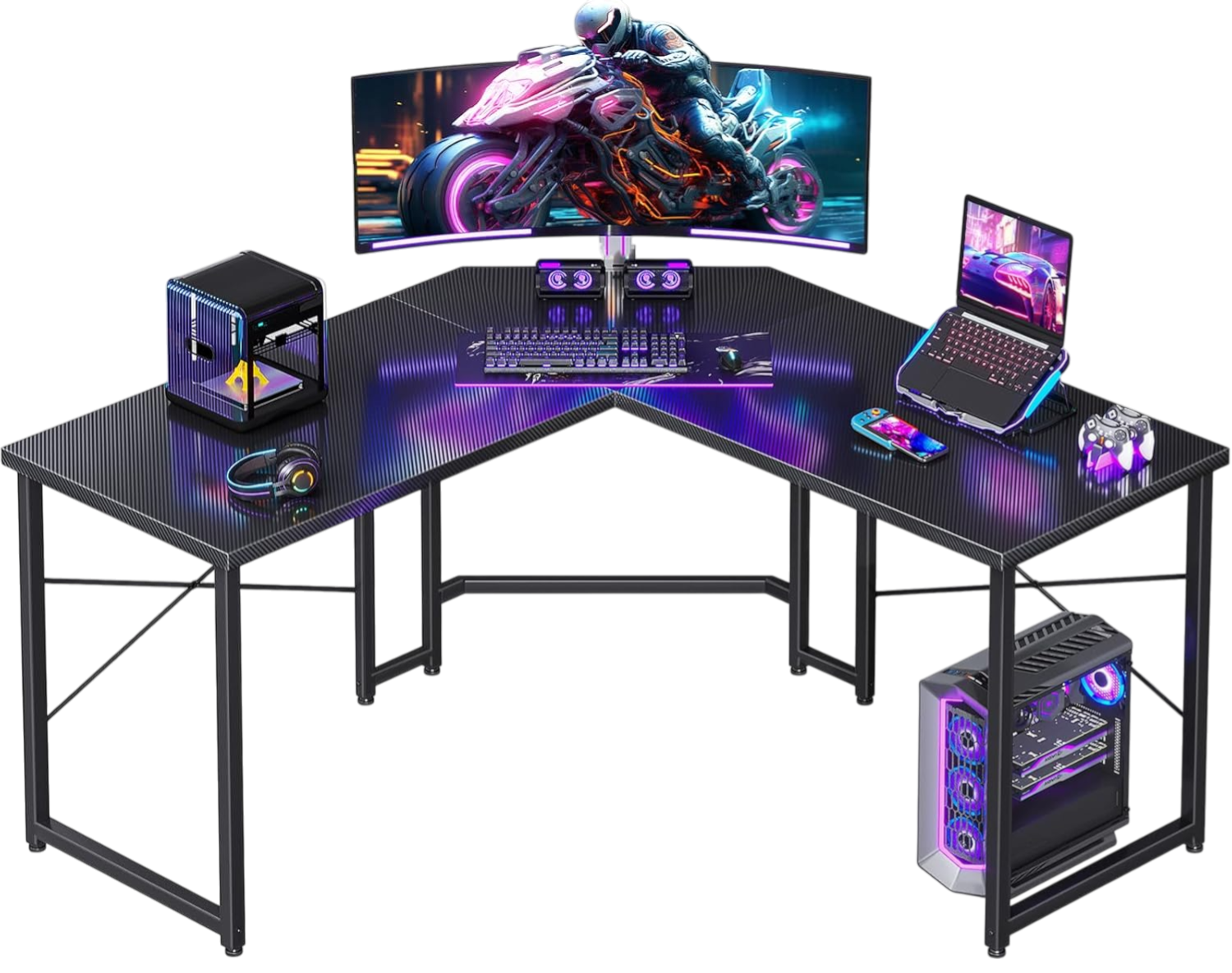 L Shaped Gaming Desk
