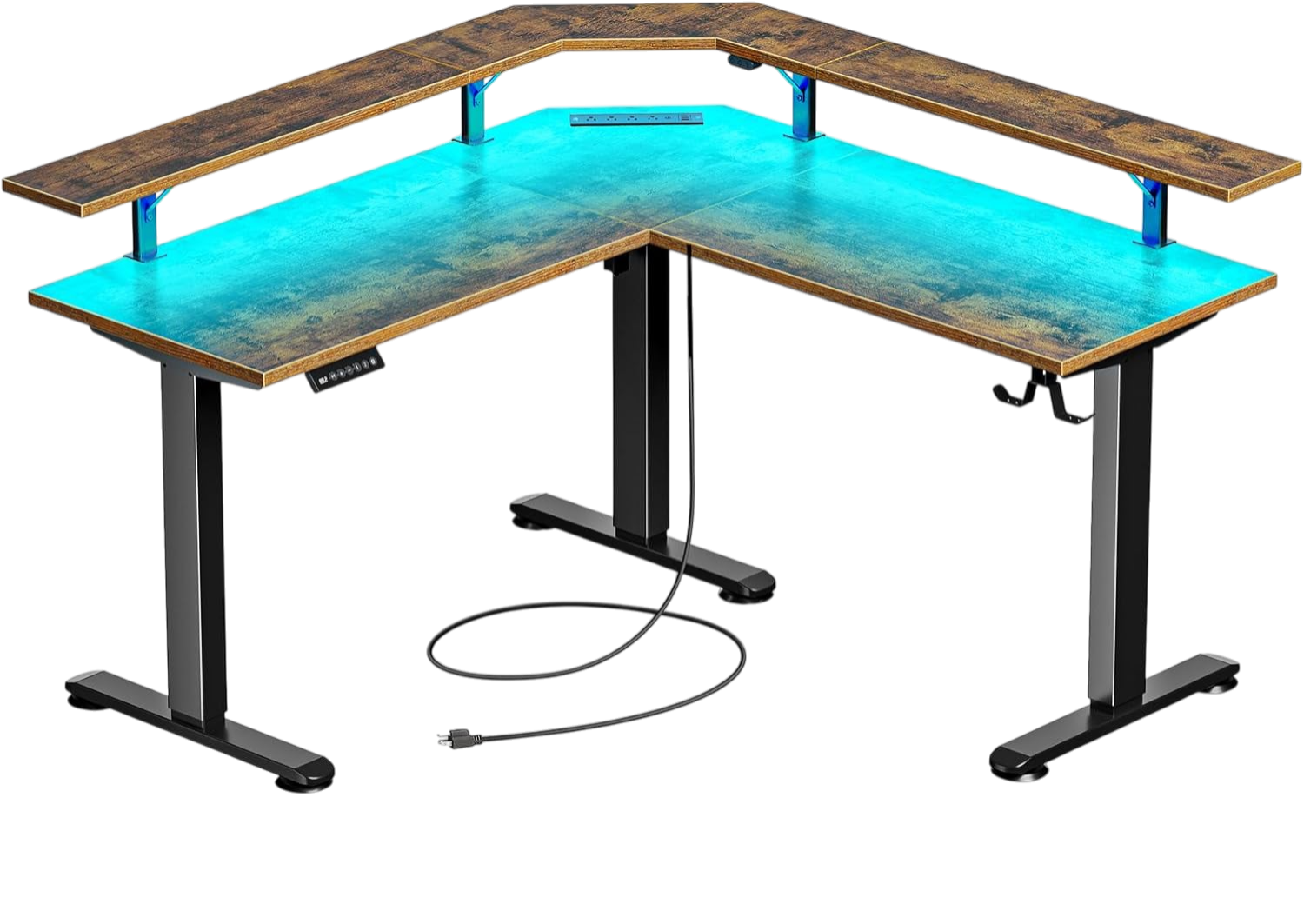 Standing L Shaped Desk